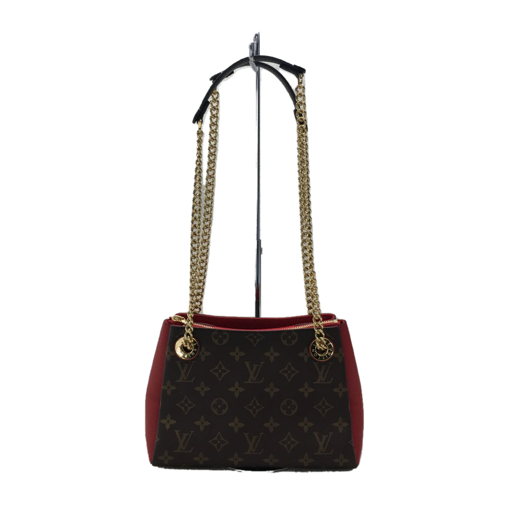 Louis Vuitton Surene BB Monogram Shoulder Bag Red